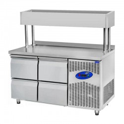  CSA CS-TEK 2-700-YM Yükseltilmiş Make Up Buzdolabı, 4 Çekmeceli, 281 L